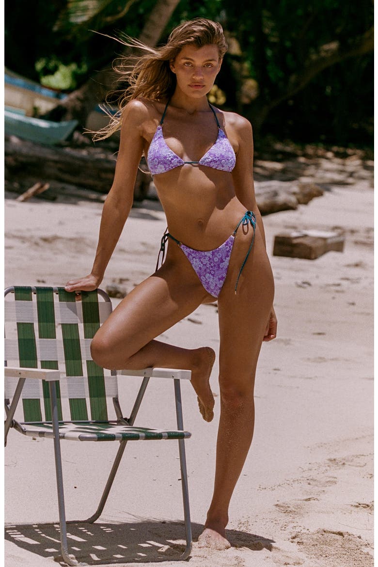 Zuma Bottom, Alternate, color, Violet Floral