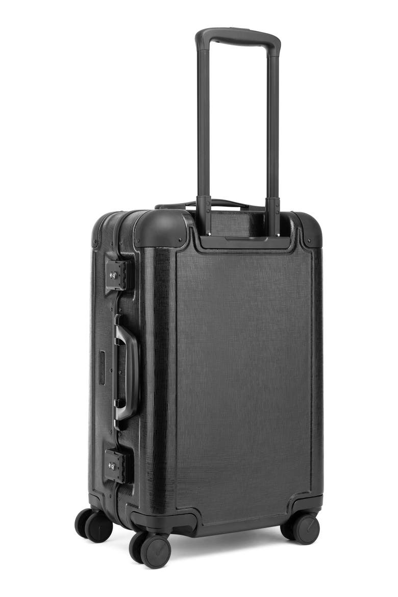 x Jen Atkin 22-Inch Carry-On Suitcase, Alternate, color, BLACK