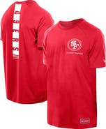 New Era Men's New Era Scarlet San Francisco 49ers Functional Fandom Reflective T-Shirt