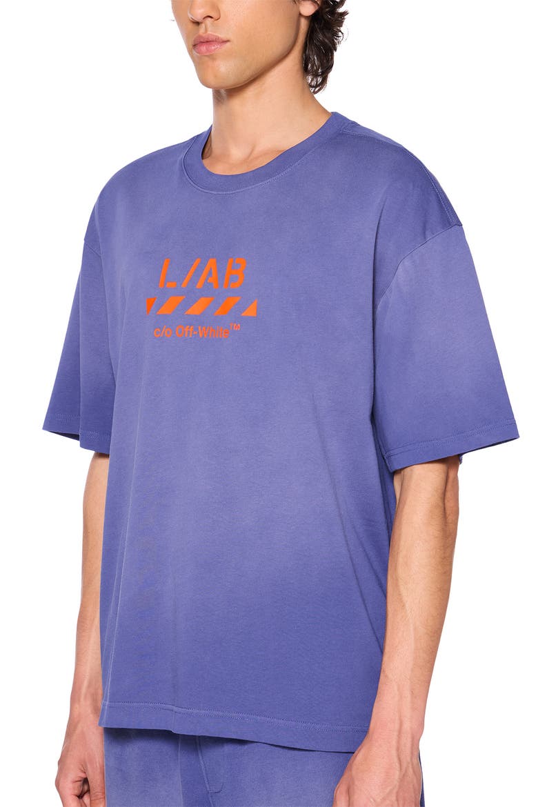 Diag Garment Wash Graphic T-Shirt, Alternate, color, BLUE