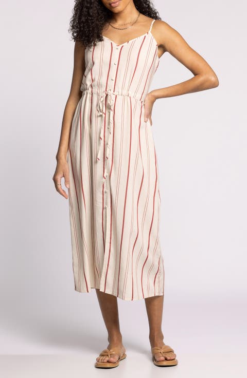 Winifred Tie Waist Midi Dress