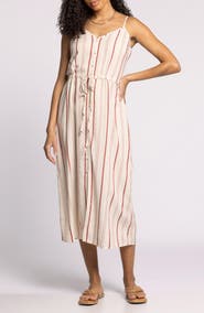 Thread & Supply Winifred Tie Waist Midi Dress