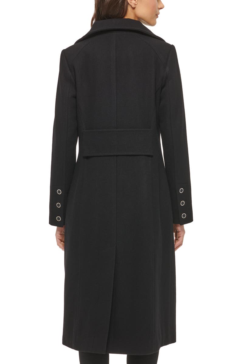 Kenneth Cole New York Walking Coat, Alternate, color, Black