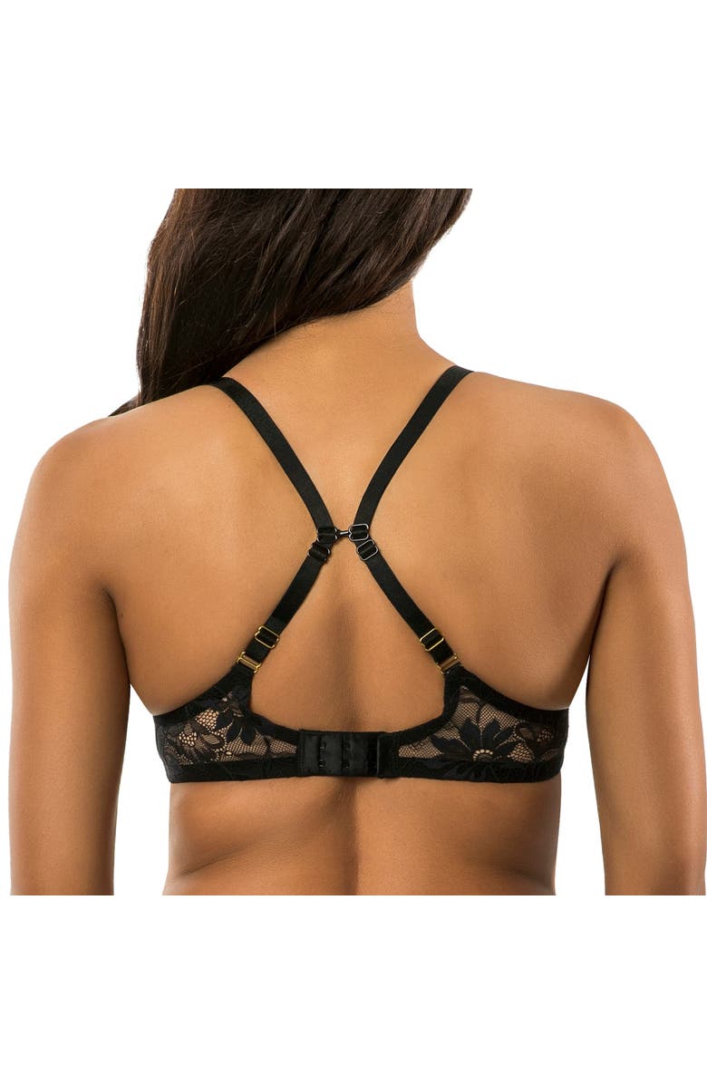 Parfait Luxlacy Lace T-Shirt Bra, Alternate, color, Black