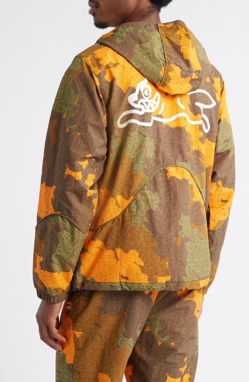 Icecream Exchange Running Dog Nylon Jacket In Yellow