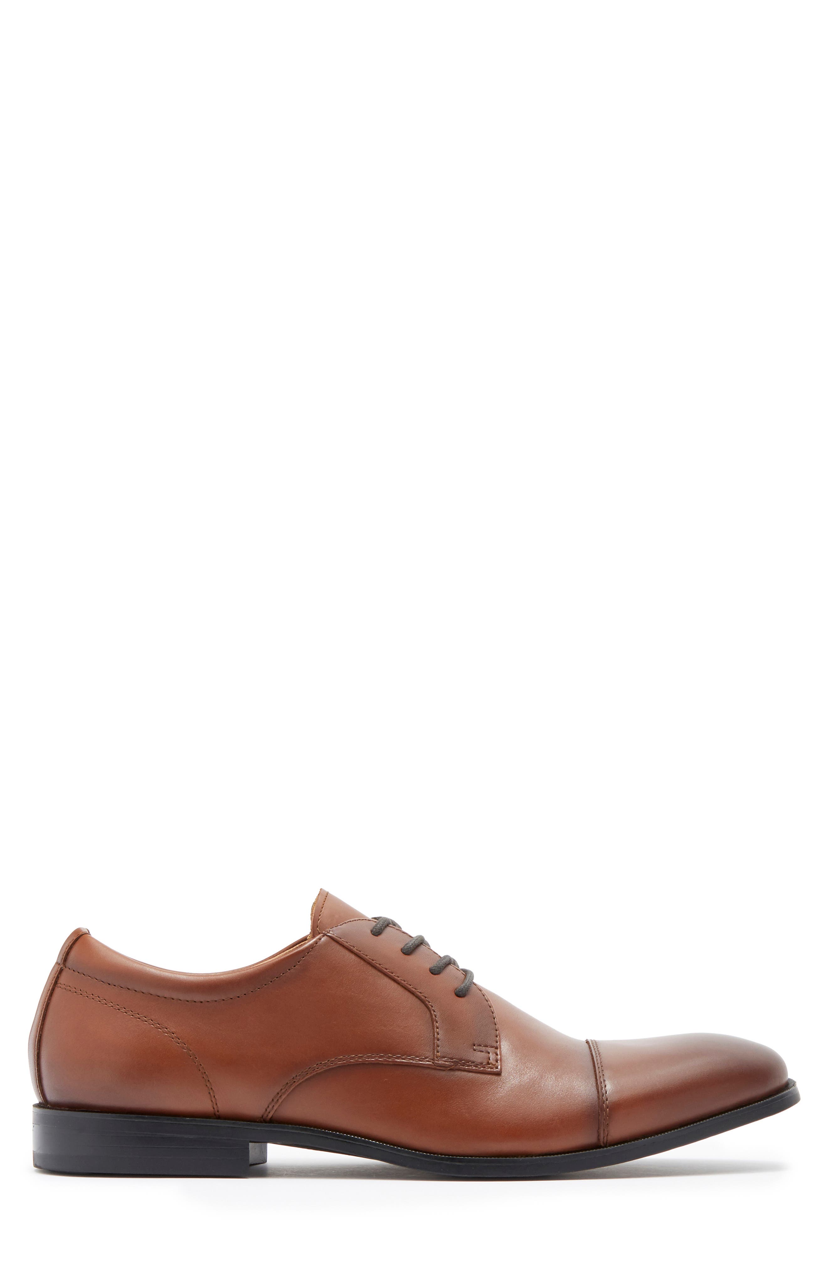 Steve Madden Islin Cap Toe Derby, Alternate, color, Cognac