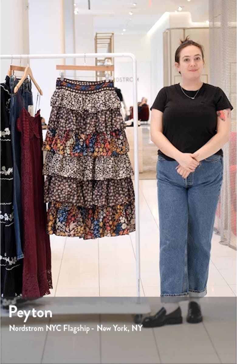 Jujus Garden Midi Skirt, sales video thumbnail