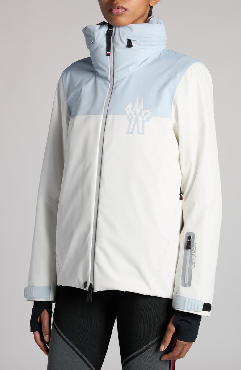 Moncler Grenoble Bouvreuil Four Way Stretch Technical Shell Jacket, Alternate, color, 