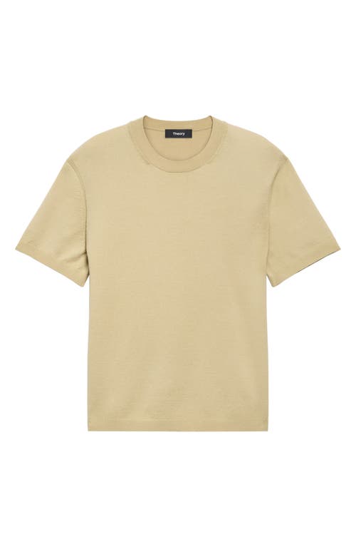 Theory Relaxed Crewneck Tee In Cotton Light Twist