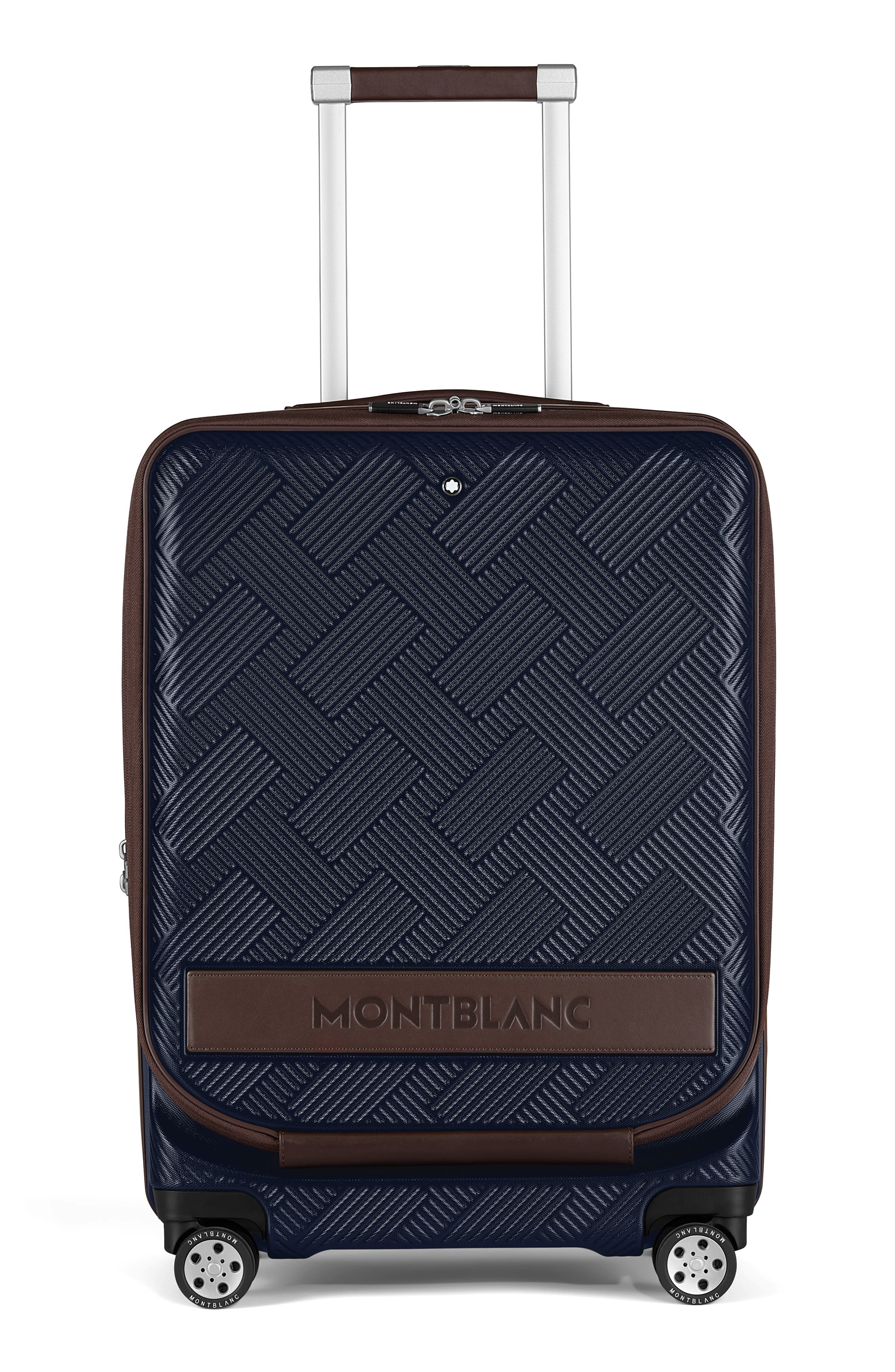 Montblanc MY4810 Extreme 3.0 Cabin Pocket Trolley, Main, color, Grey/ Brown