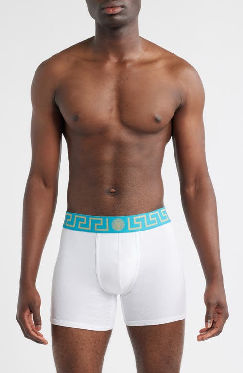 Versace Greek Key Jersey Boxer Briefs