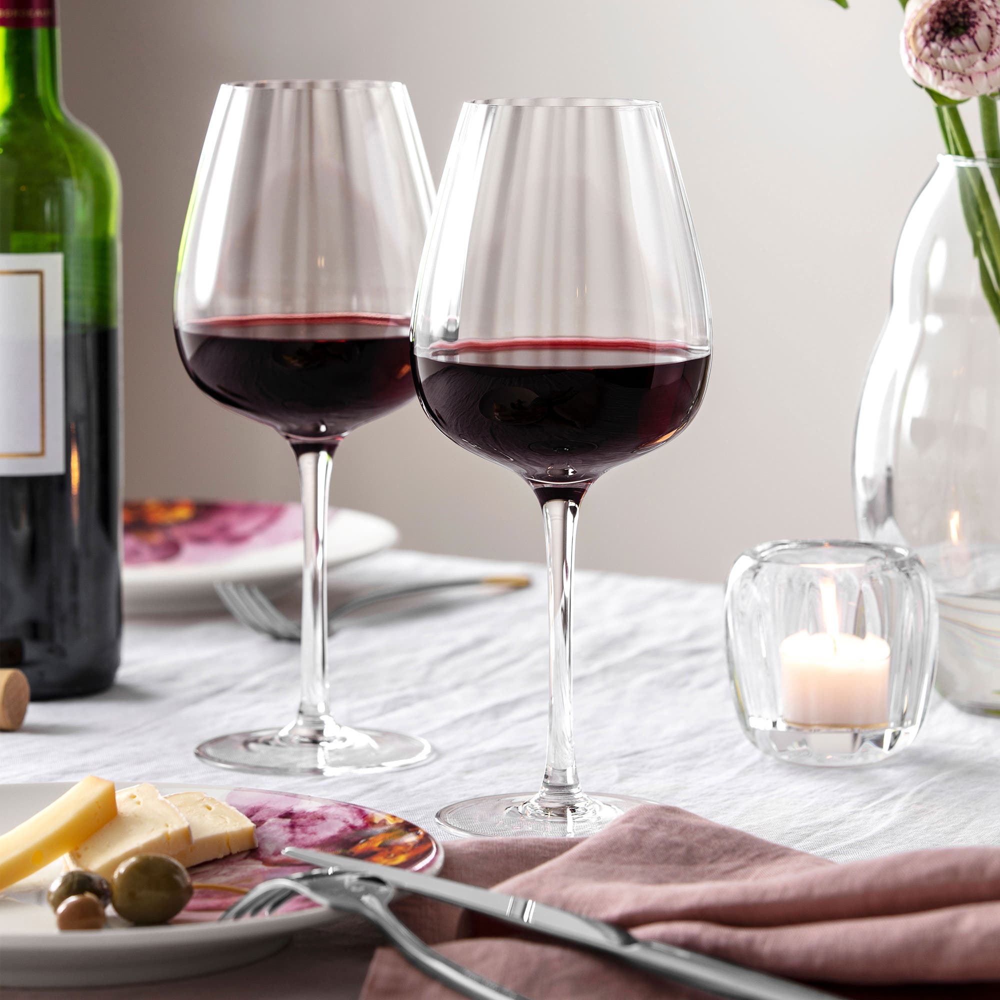 Villeroy & Boch Rose Garden Wine Glass - Thumbnail 5