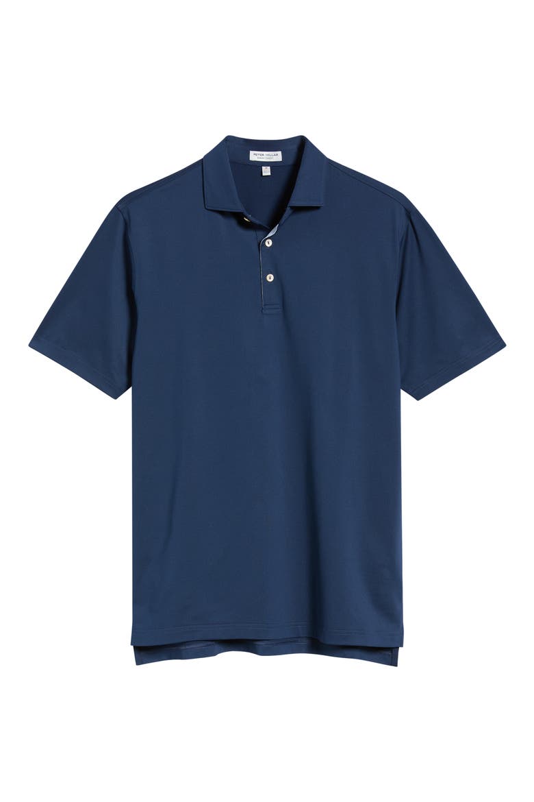 Solid Summer Comfort Performance Jersey Polo, Alternate, color, NAVY