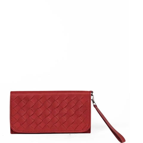 Woven Wristlet Wallet