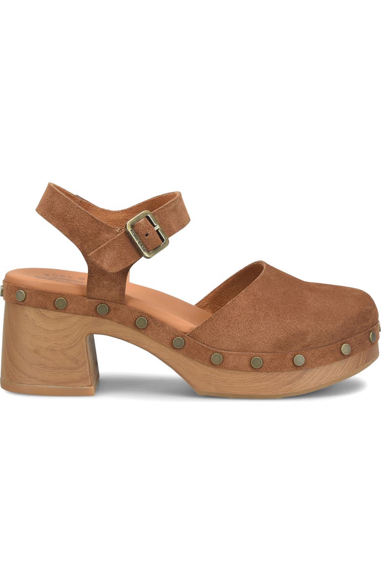 Kork-Ease<sup>®</sup> Tribecca Ankle Strap Platform Clog, Alternate, color, Tan Suede