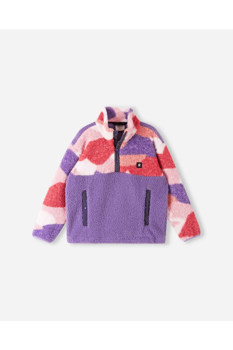 Muhku Fleece sweater, Main, color, Rose blush