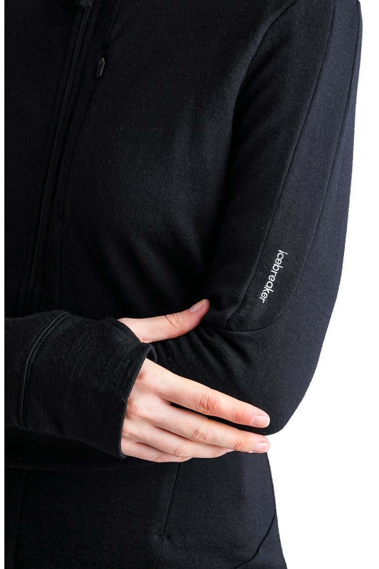 Merino 260 Quantum Zip Jacket, Alternate, color, BLACK