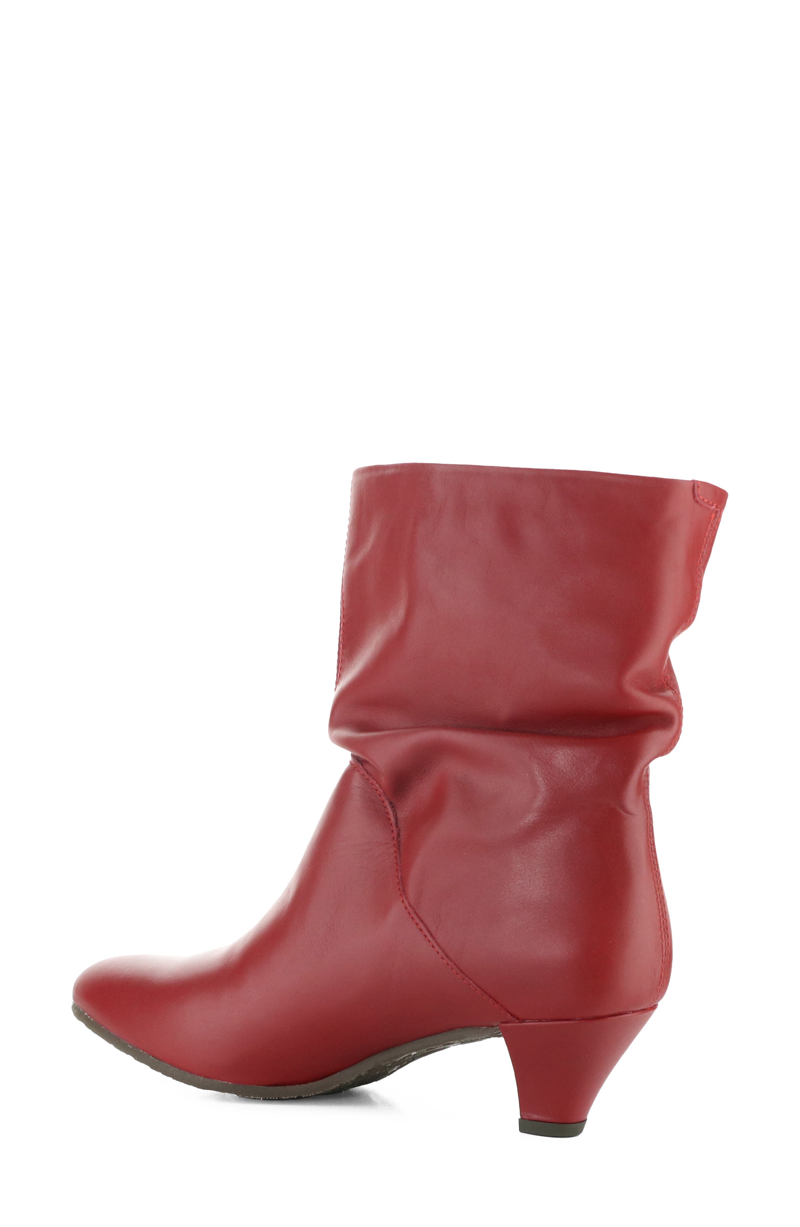Pulk Almond Toe Bootie, Alternate, color, RUST