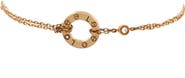 Pre-Owned Cartier 2 Diamonds Love Bracelet 18K Yellow Gold with Diamonds
