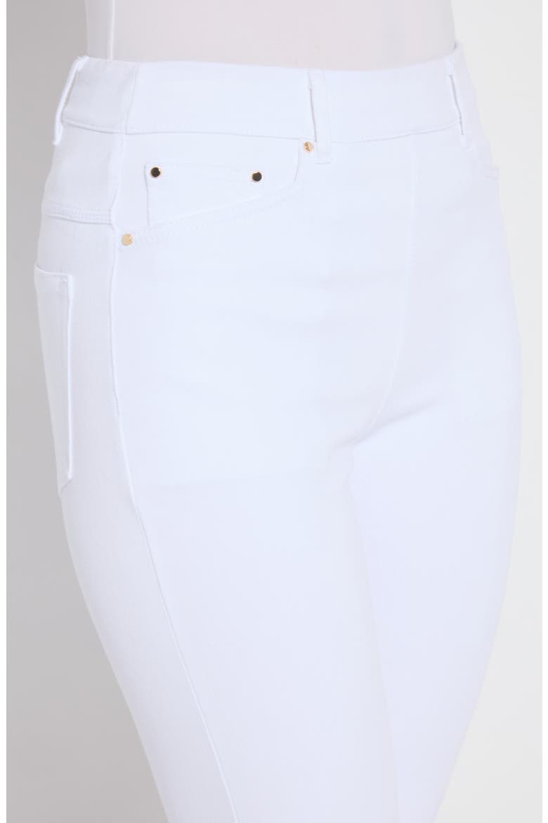 Granada High Waist Capri Jeans, Alternate, color, WHITE