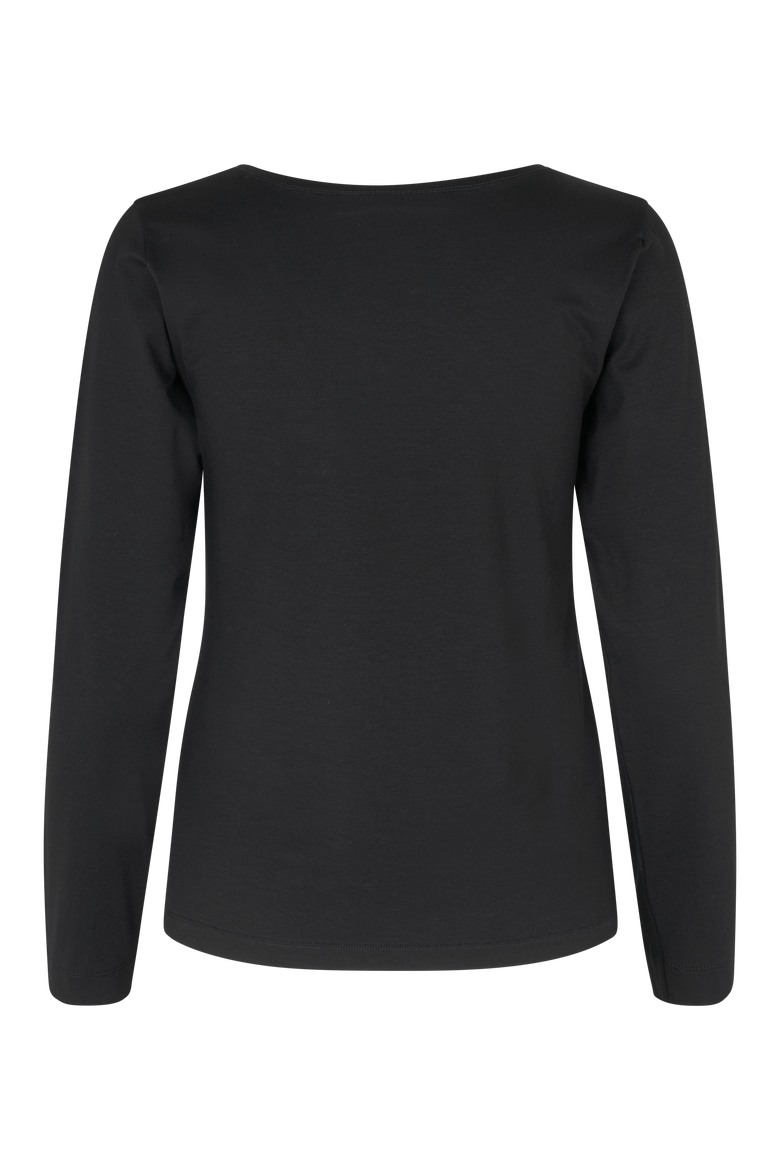 Long Sleeve Top, Alternate, color, Black