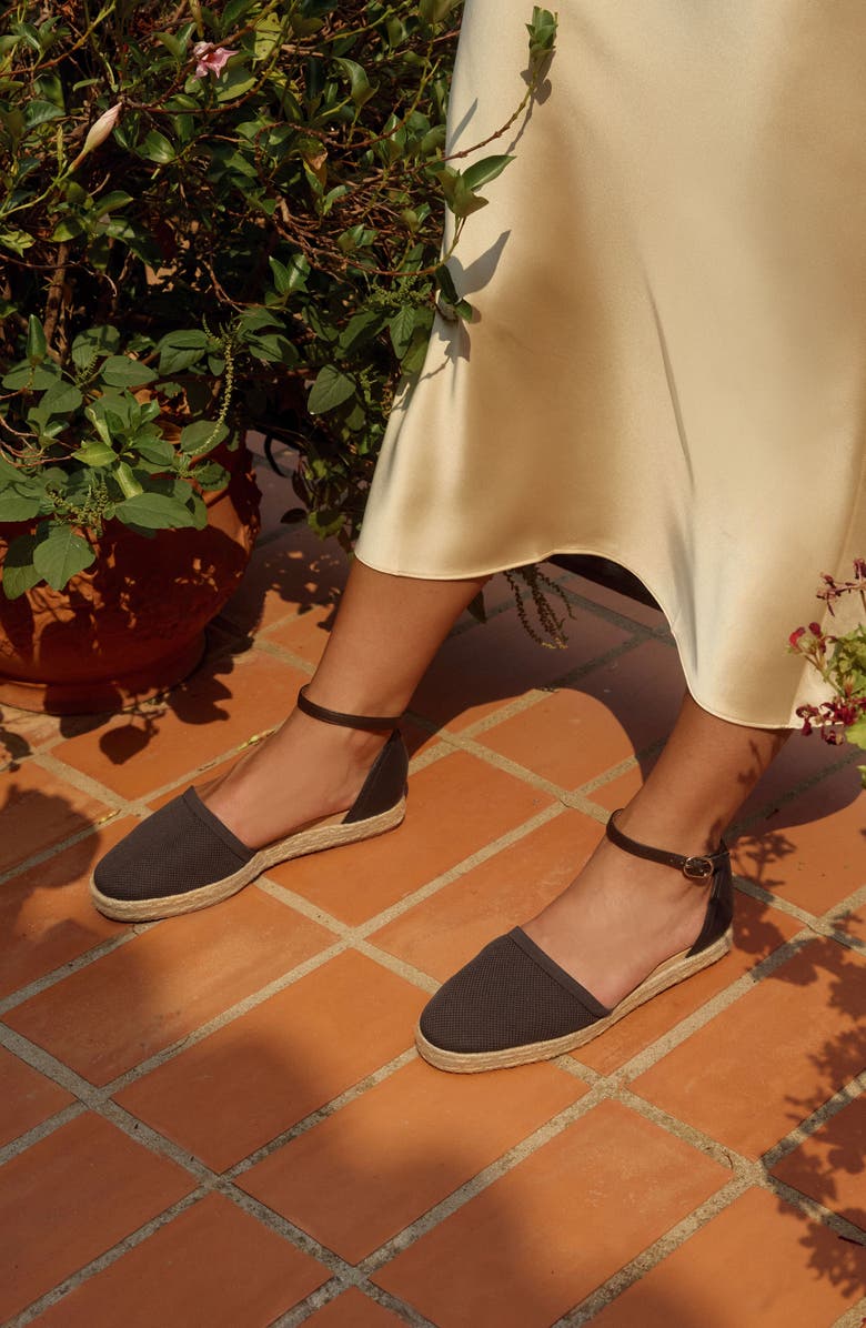 FRANKIE4 Kit Ankle Strap Platform, Alternate, color, Chocolate Knit