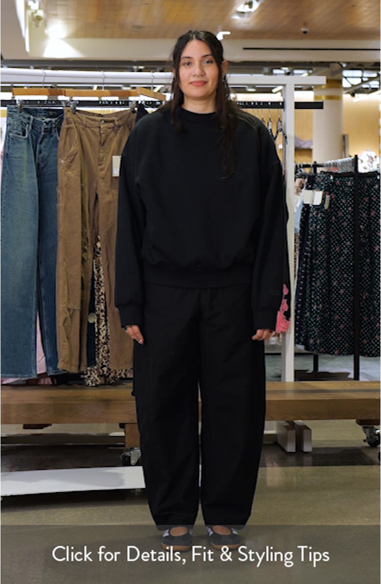 Classic Fit Fleece Crewneck Sweatshirt, sales video thumbnail