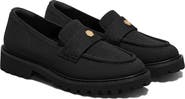 VIVAIA Francesca Round-Toe Platform Chunky Heel Loafers