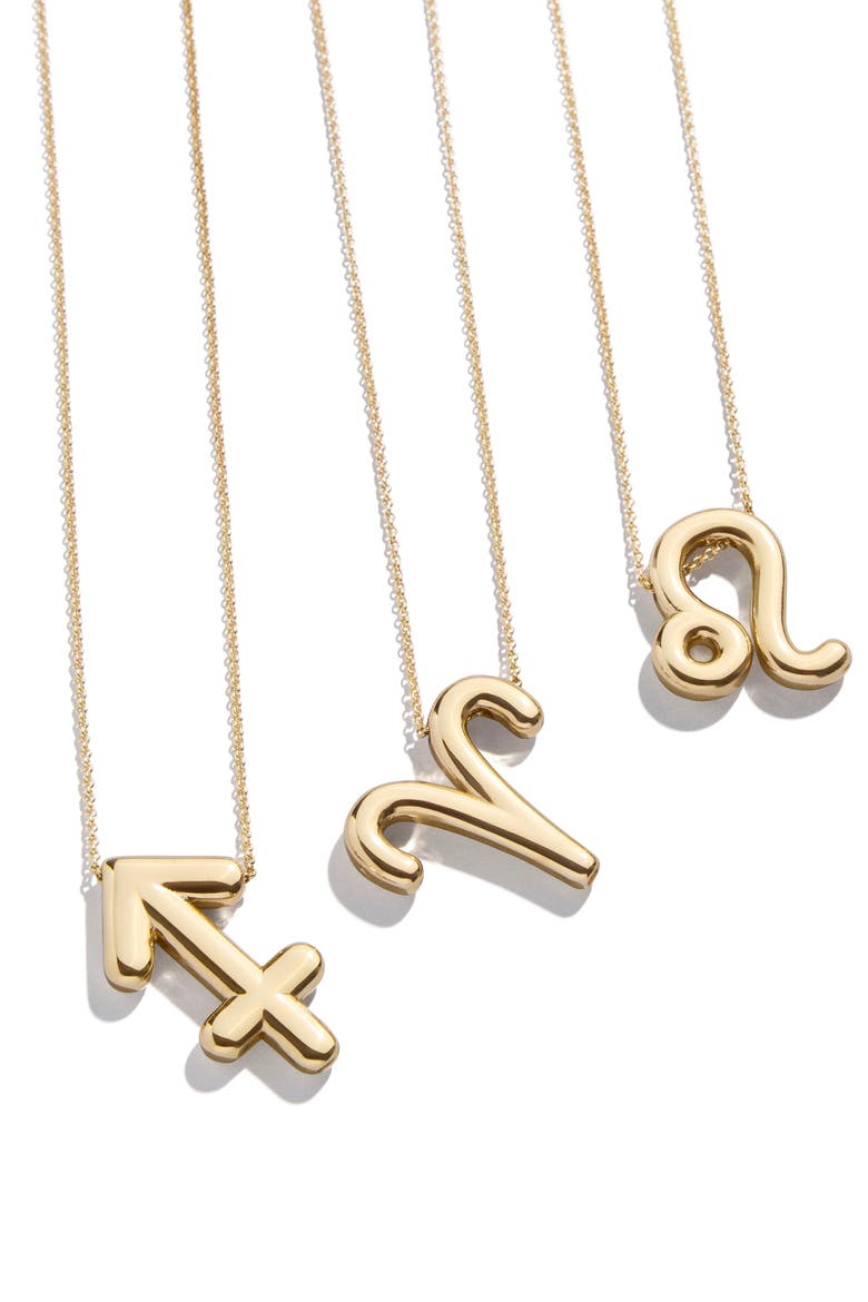 Zodiac Pendant Necklace, Alternate, color, SAGGITARIUS
