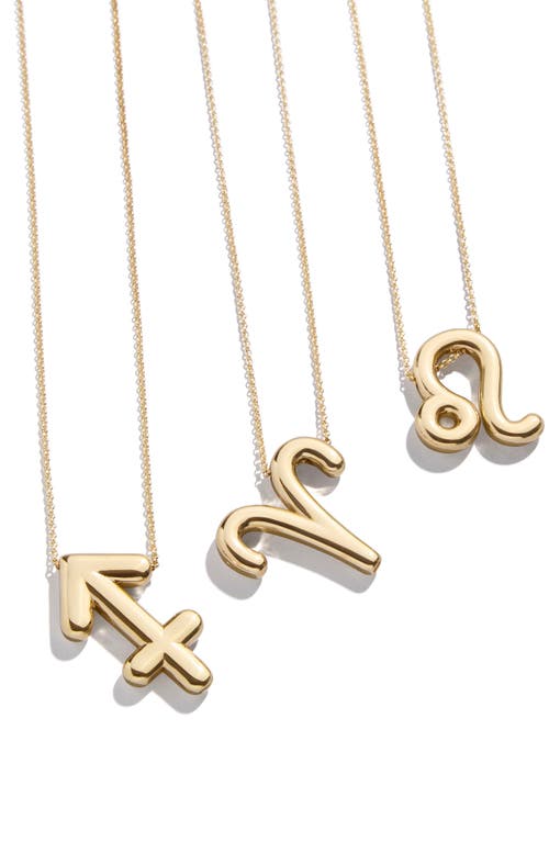 Shop Baublebar Zodiac Pendant Necklace In Aries