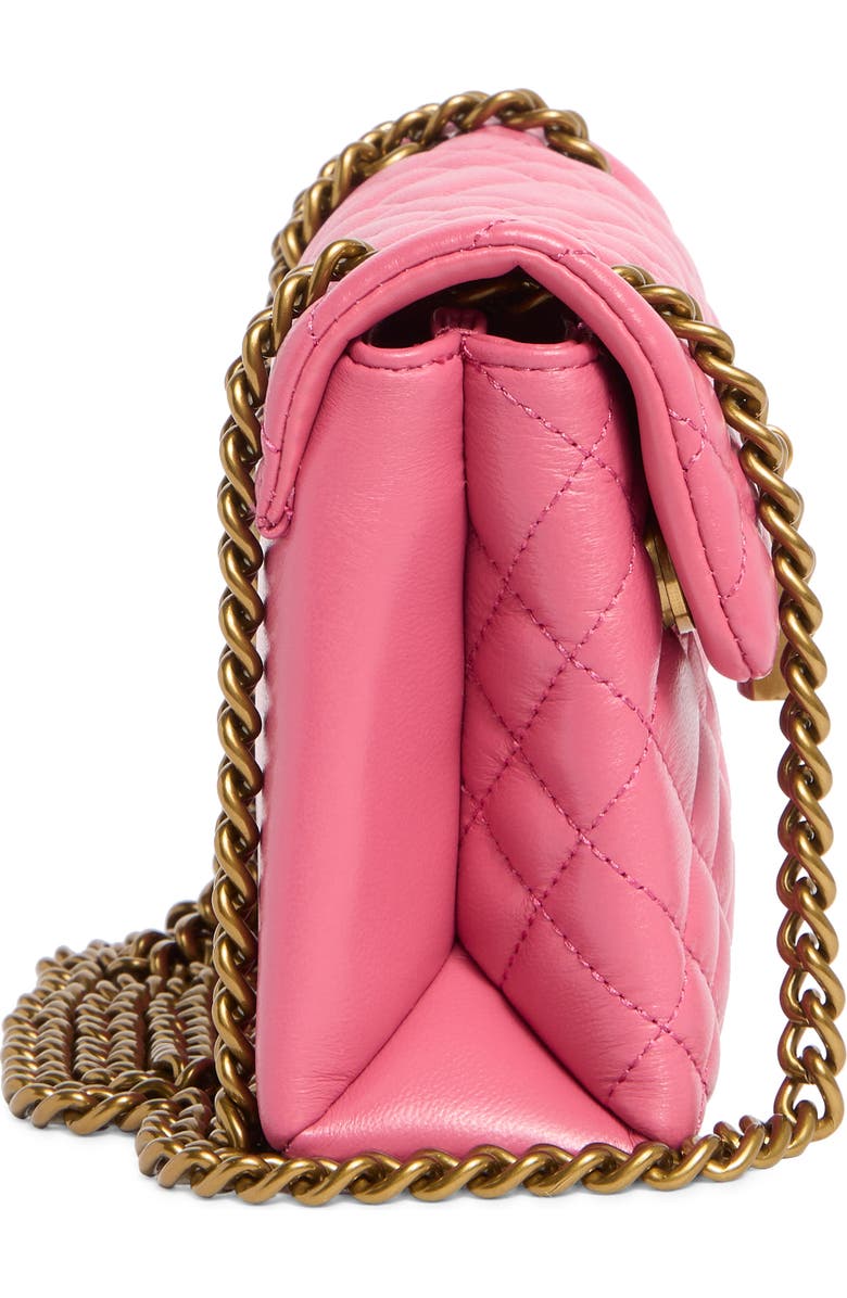 Kurt Geiger London Mini Brixton Quilted Leather Convertible Crossbody Bag, Alternate, color,