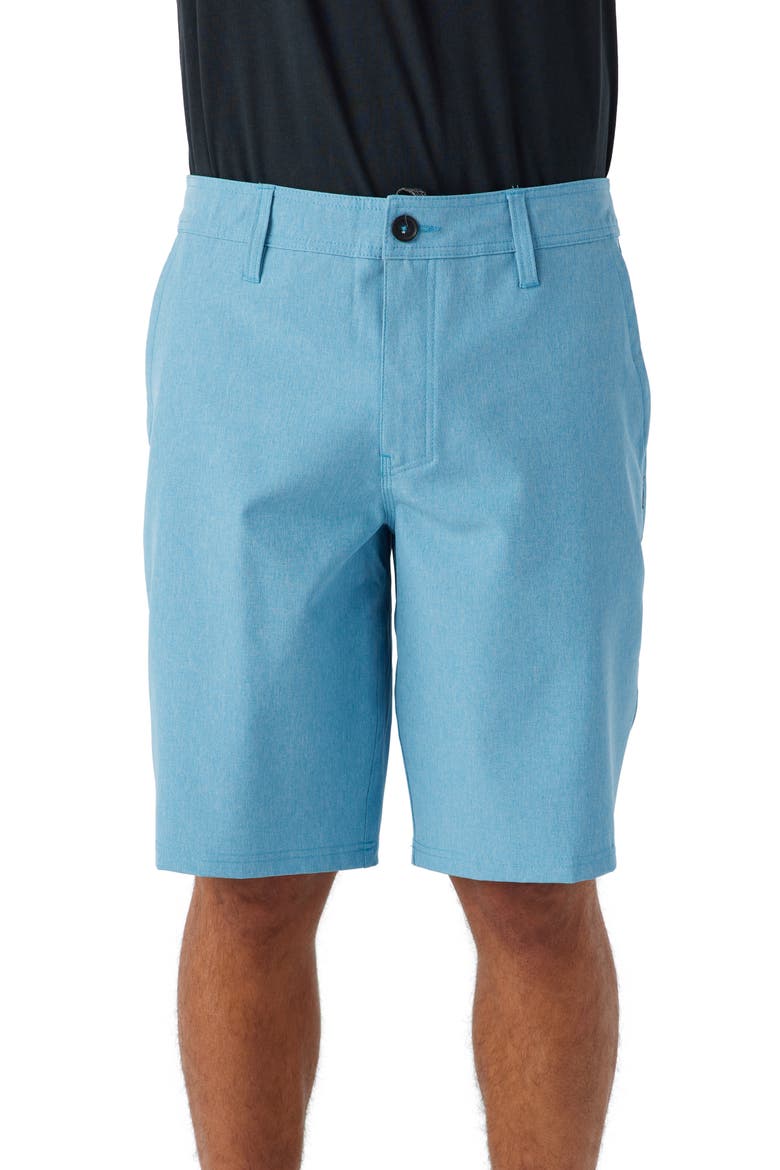 Reserve Heather Hybrid Shorts, Alternate, color, BLUE FADE