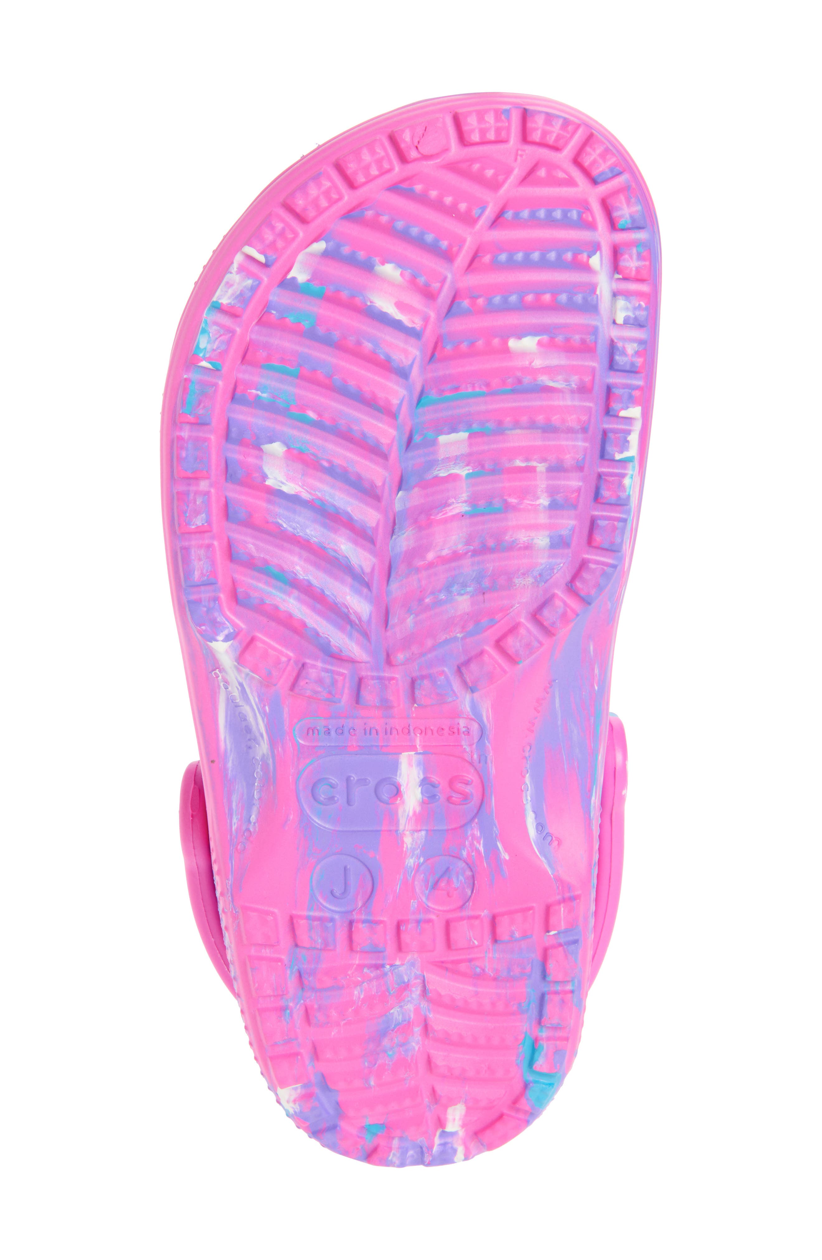 CROCS Kids' Classic Marbled Clog, Alternate, color, 