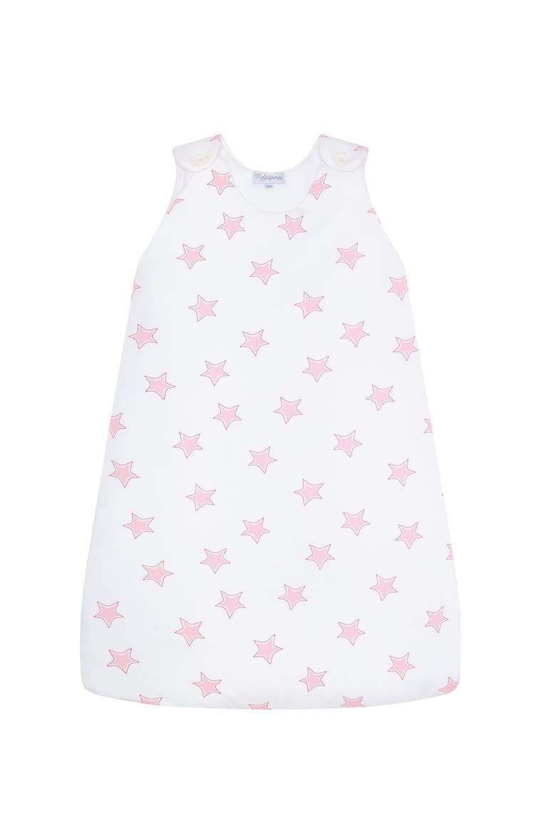 Pink Stars Print Winter Sack - Baby, Main, color, Pink