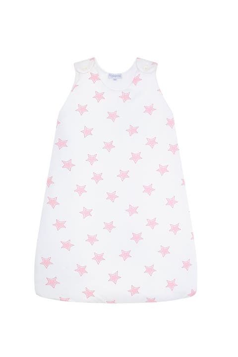 Pink Stars Print Winter Sack - Baby