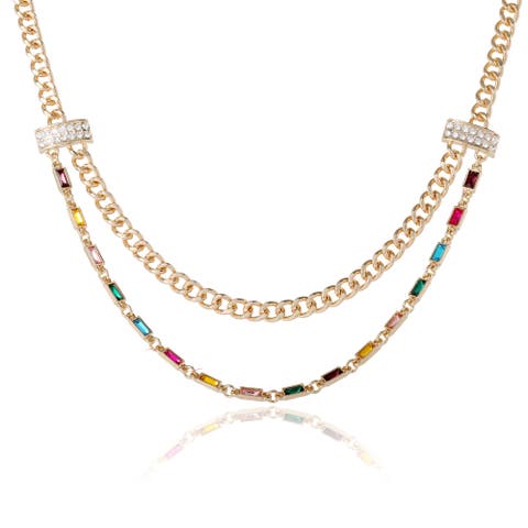 Gold-Tone Layered Necklace