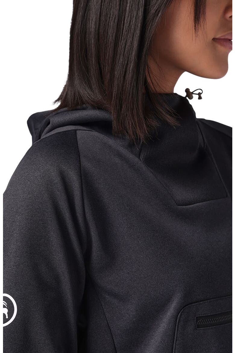 Meltdown Water-Resistant Hoodie - Women's, Alternate, color, Black