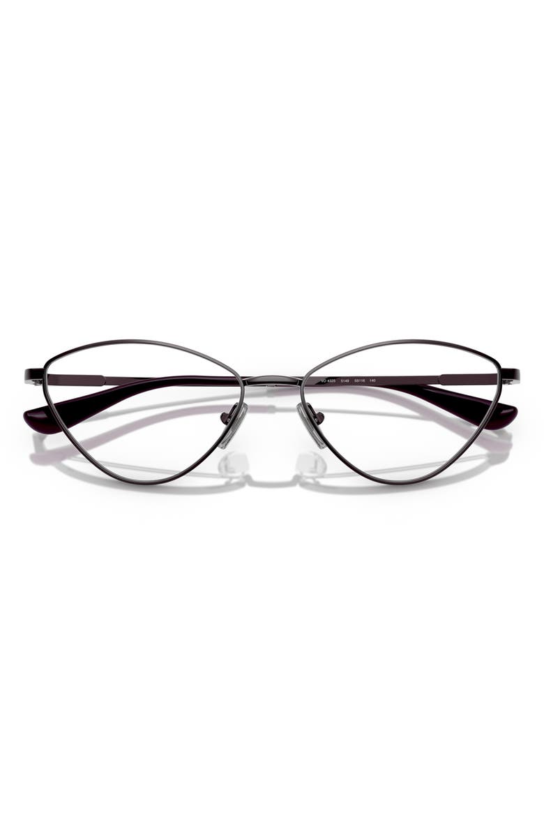 VOGUE 53mm Irregular Optical Glasses, Alternate, color, Violet