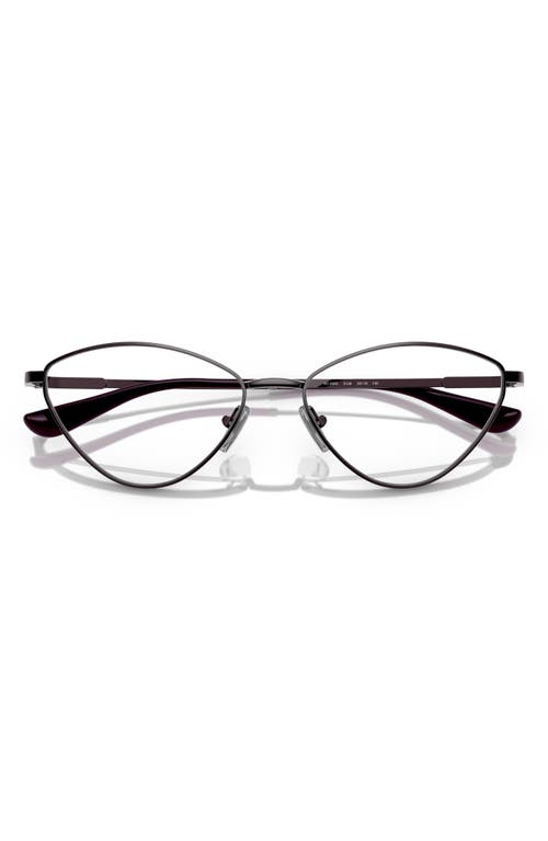 Vogue 55mm Irregular Optical Glasses In Violet