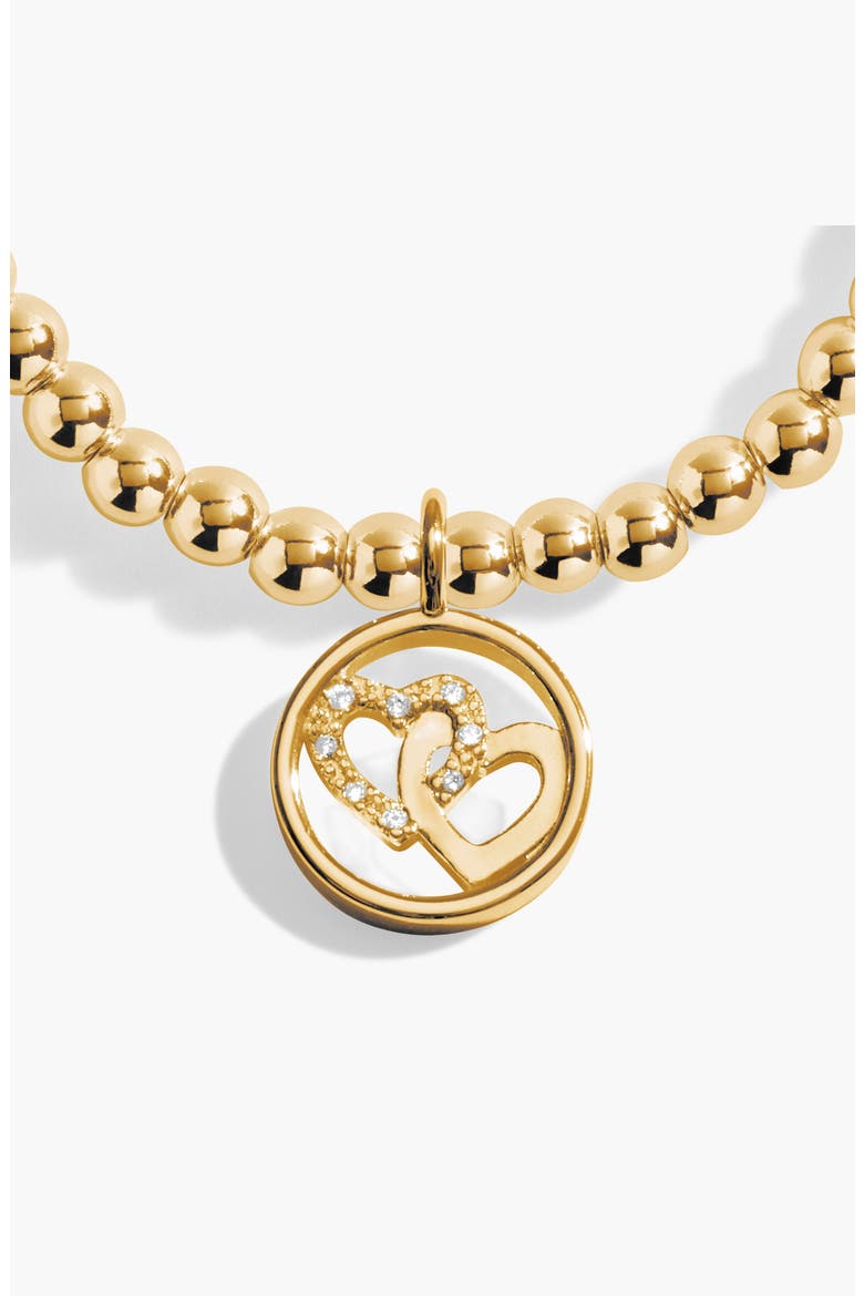 A Little 'Love And Friendship' Bracelet In Gold-Tone Plating, Alternate, color, Metallic Gold