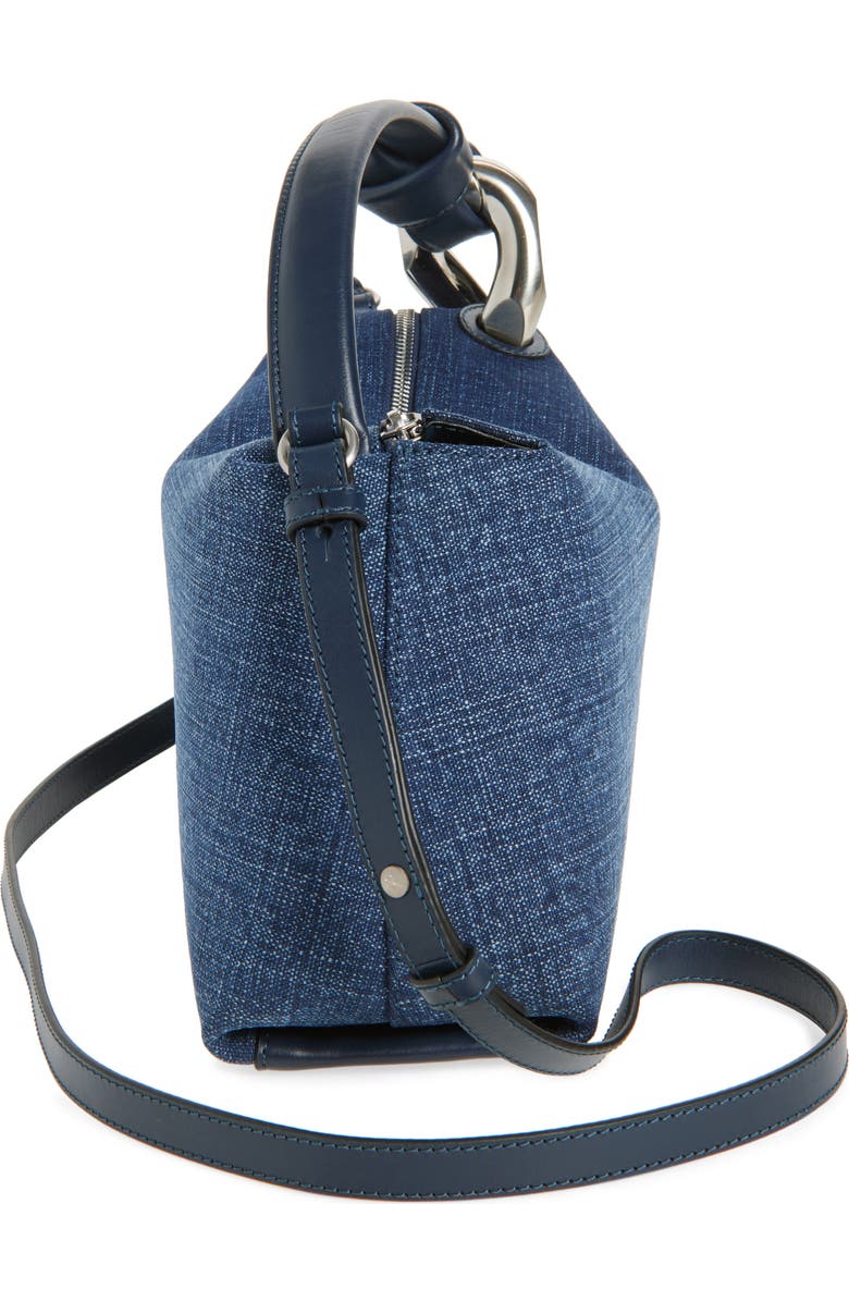 JW Anderson JWA Corner Denim Top Handle Bag, Alternate, color,