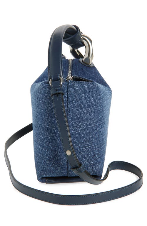 JW ANDERSON JW ANDERSON JWA CORNER DENIM TOP HANDLE BAG
