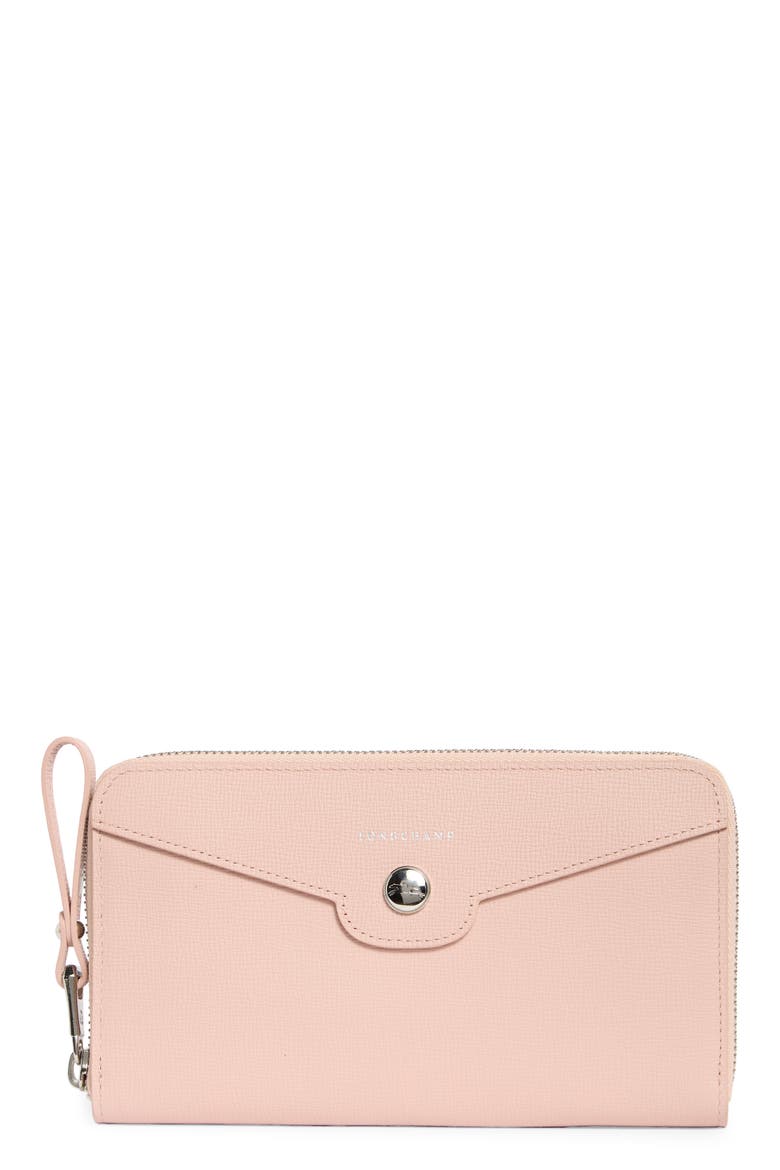 Go Zip Around Wallet, Main, color, POWDER PINK