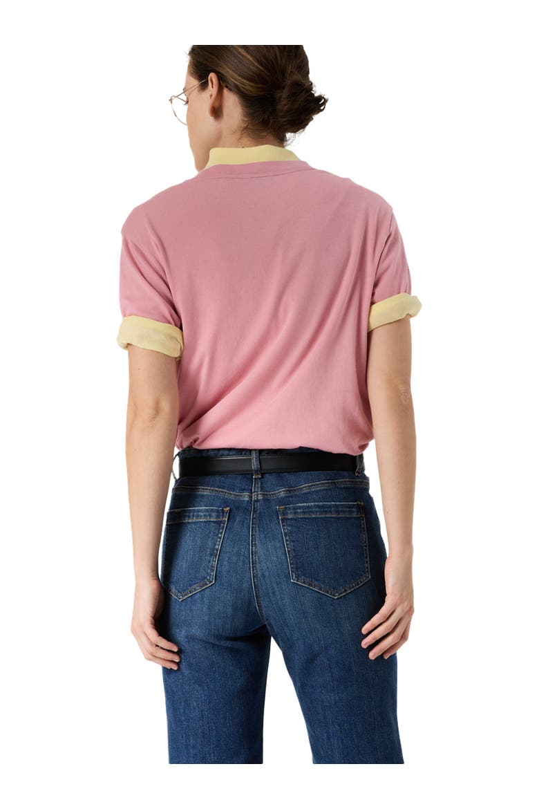 Melly Retro Logo T-Shirt, Alternate, color, Light Pink