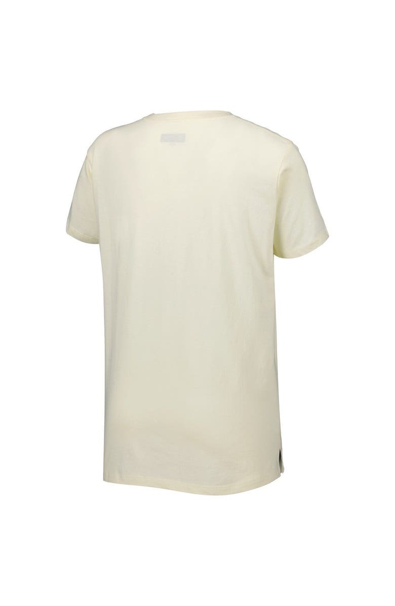 New Era Women's New Era Cream New Orleans Saints Chrome Sideline T-Shirt, Alternate, color, Cream