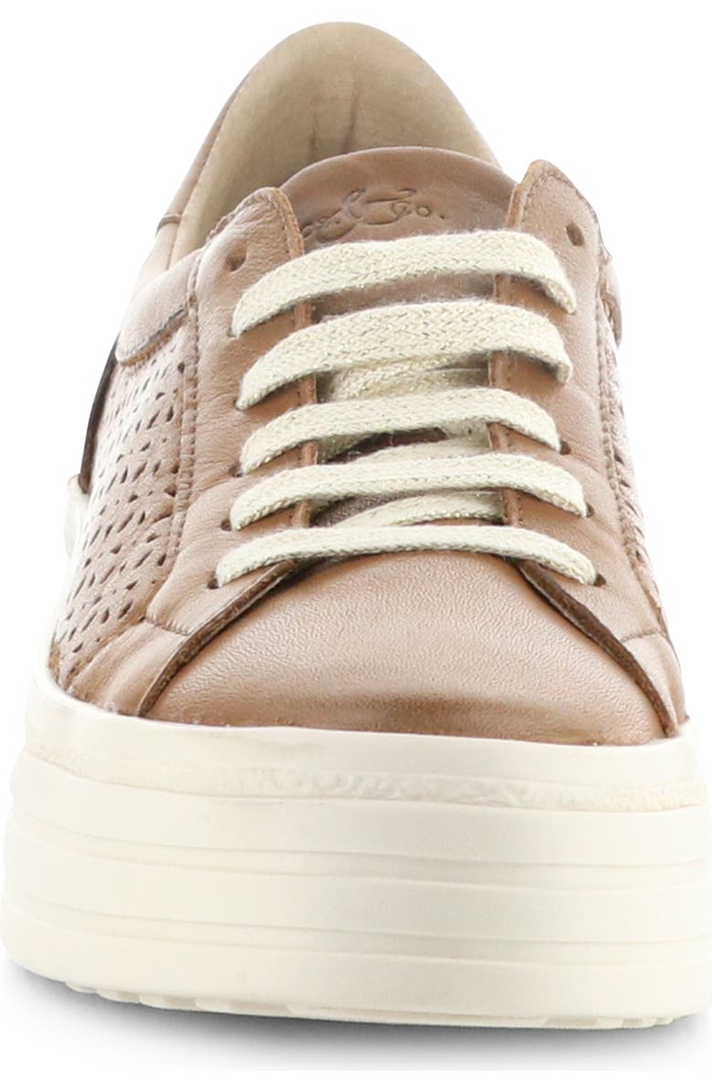 Bos. & Co. Lotta Platform Sneaker, Alternate, color, Rich Tan Savage