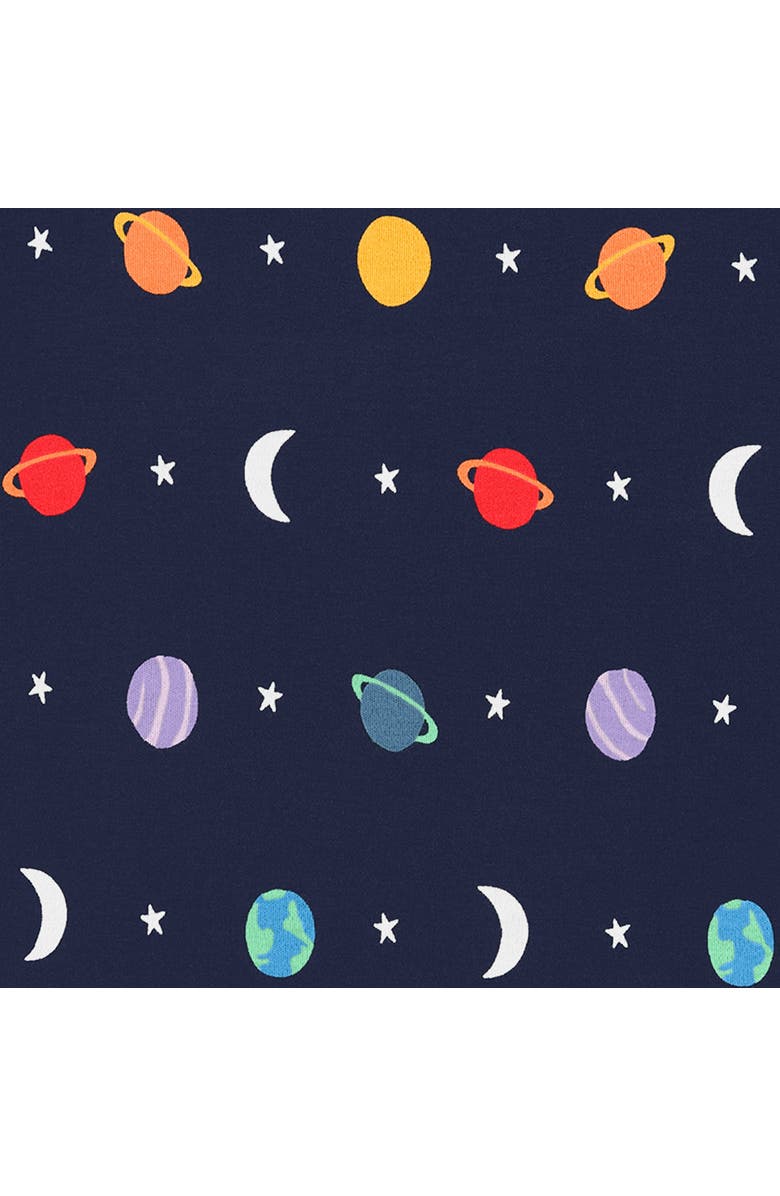 Primary Kids Organic PJ Pant in Rainbow Galaxy, Alternate, color, 