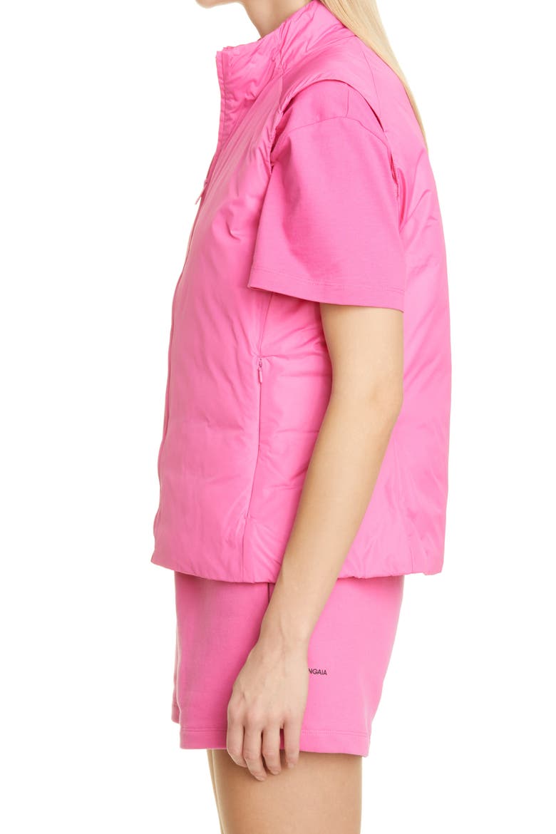 FLWRDWN™ Lite Recycled Nylon Puffer Vest, Alternate, color, FLAMINGO PINK