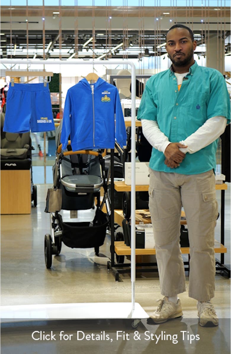 Kids' Minions Graphic Hoodie & Shorts Set, sales video thumbnail