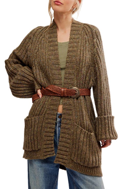 Blossom Cotton Open Front Cardigan